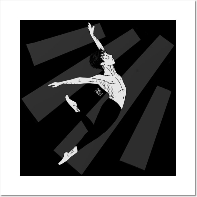 Ballet dancer boy Wall Art by bailopinto